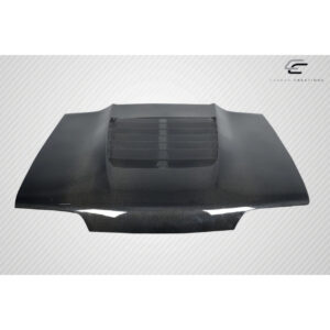 1987-1993 Ford Mustang Carbon Creations GT500 V2 Hood - 1 Piece (ed_115188)