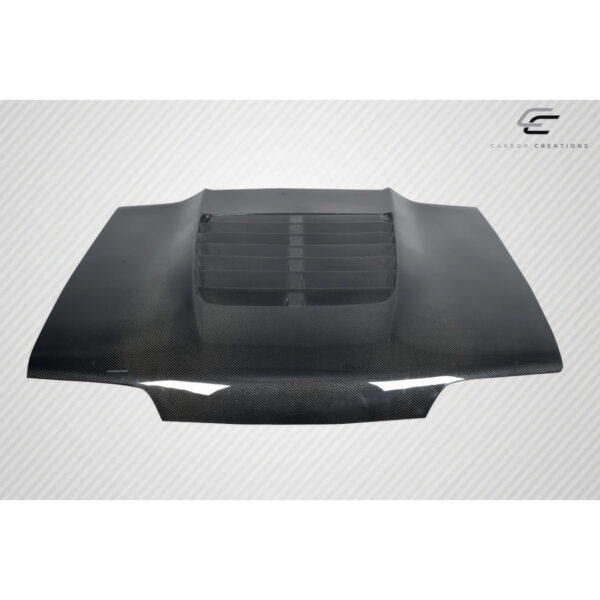 1987-1993 Ford Mustang Carbon Creations GT500 V2 Hood - 1 Piece (ed_115188)