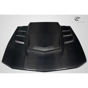 2005-2009 Ford Mustang Carbon Creations Interceptor Hood - 1 Piece (ed_118077)