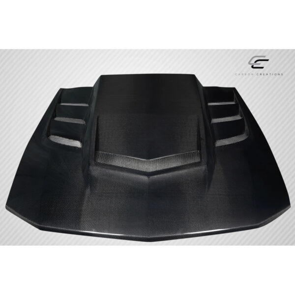 2005-2009 Ford Mustang Carbon Creations Interceptor Hood - 1 Piece (ed_118077)