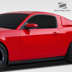 2005-2014 Ford Mustang Duraflex R-Spec Side Skirt Splitters - 2 Piece (ed_119546)