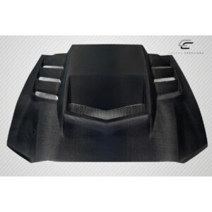 2013-2014 Ford Mustang Carbon Creations Interceptor Hood - 1 Piece (ed_118126)