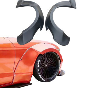 VSaero FRP RBOT Wide Body Fender Flares (front) for Ford Mustang 2015-2017 (vsaero_109136)