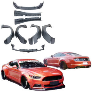 VSaero FRP RBOT Wide Body Kit for Ford Mustang 2015-2017 (vsaero_109140)