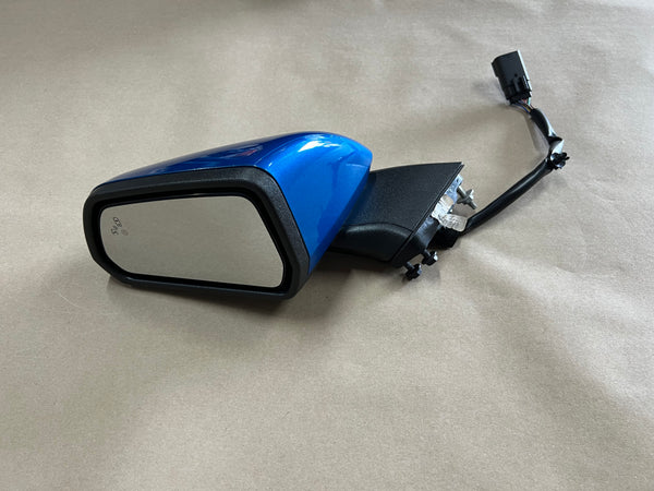 2015-2020 Mustang GT LH Driver Side Mirror Blind Glass Signal Puddle Light