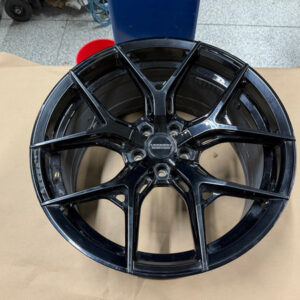 2015-2025 Ford Mustang Vossen Hybrid Forged HF5 Gloss Black Wheel Rim 20x10.5"
