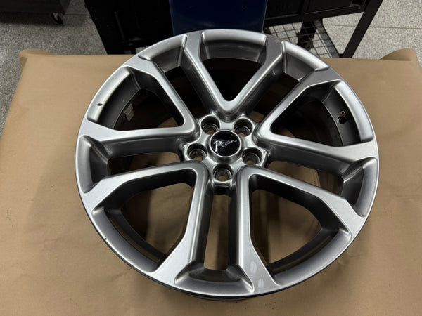 2018-2023 Ford Mustang GT Silver Wheel Rim 20×9″