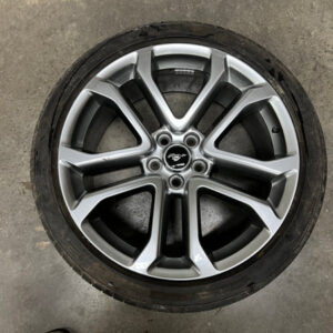 2018-2023 Ford Mustang GT Silver Wheel Rim 20x9 Eagle F1 265/35/20