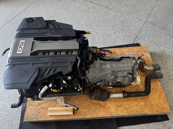 2018 Mustang 5.0 Coyote Gen 3 Engine Drivetrain 10R80 Automatic Auto