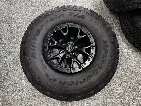 2023-2025 F-150 Raptor R Bead Lock Wheel Rim 17×8.5″ BFGoodrich 37×12.50×17