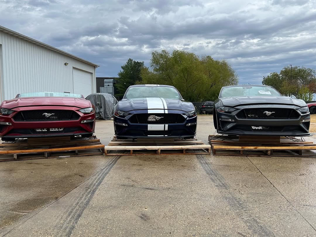 2018-2023 Mustang GT front clips ready to rock and roll