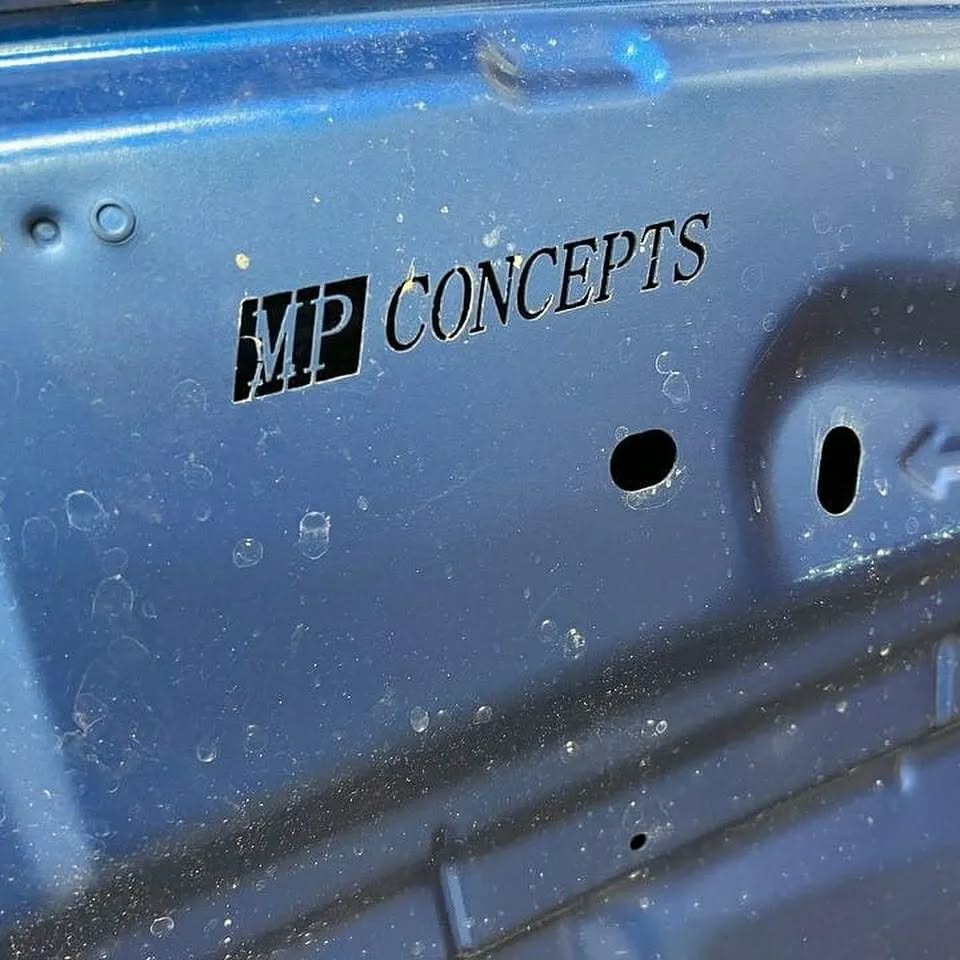 2018 2019 2020 2021 Mustang GT GT500 Style Aluminum Hood MP Concepts Blue - Image 4