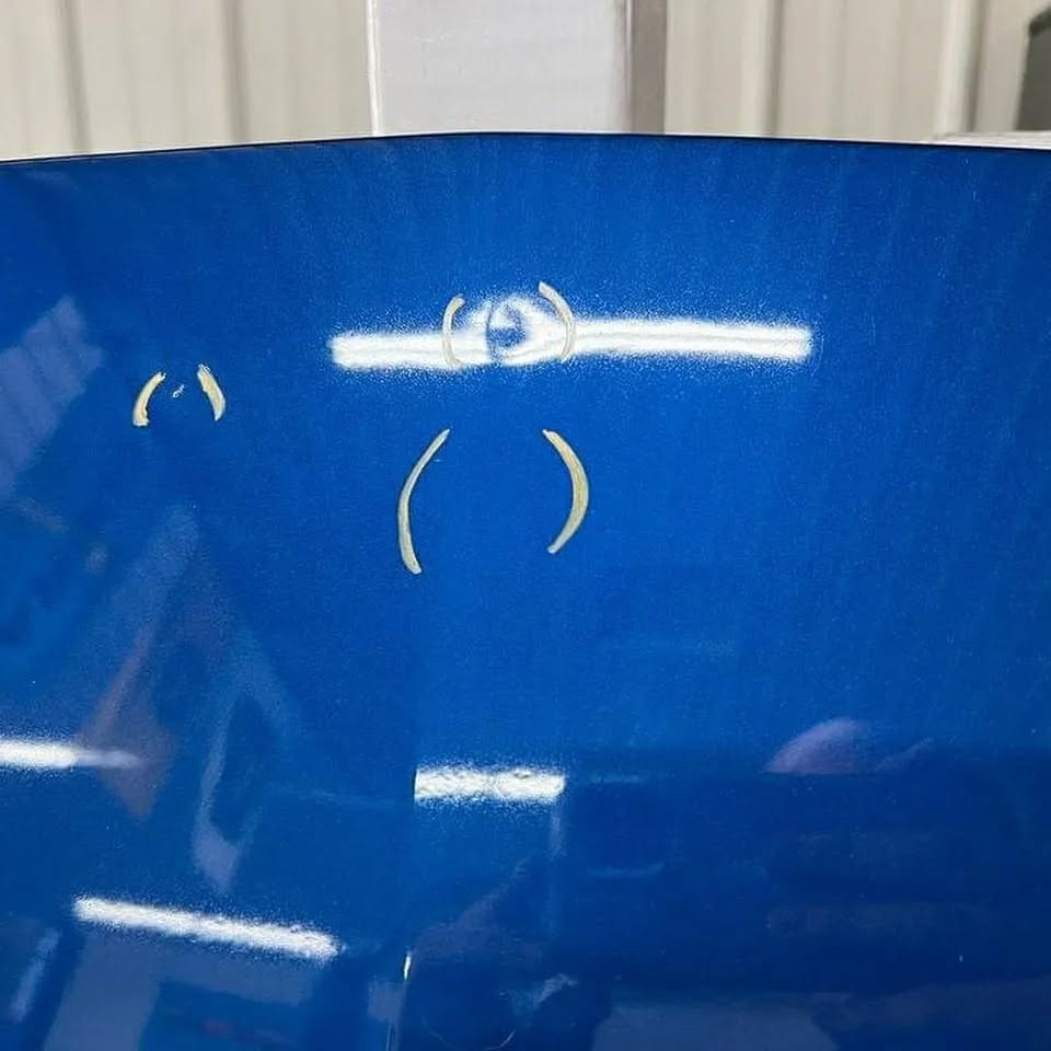 2018 2019 2020 2021 Mustang GT GT500 Style Aluminum Hood MP Concepts Blue - Image 5