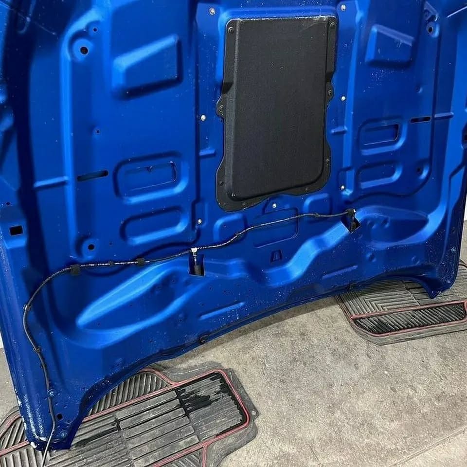 2018 2019 2020 2021 Mustang GT GT500 Style Aluminum Hood MP Concepts Blue - Image 7
