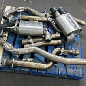 24-25 Ford Mustang 5.0L Borla ATAK Cat-Back Exhaust w/ 4" Chrome Tips